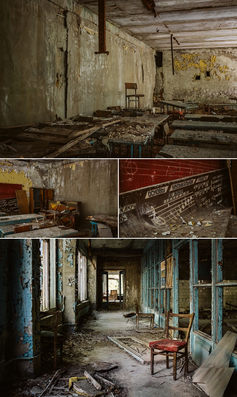 abandoned high school near chernobyl