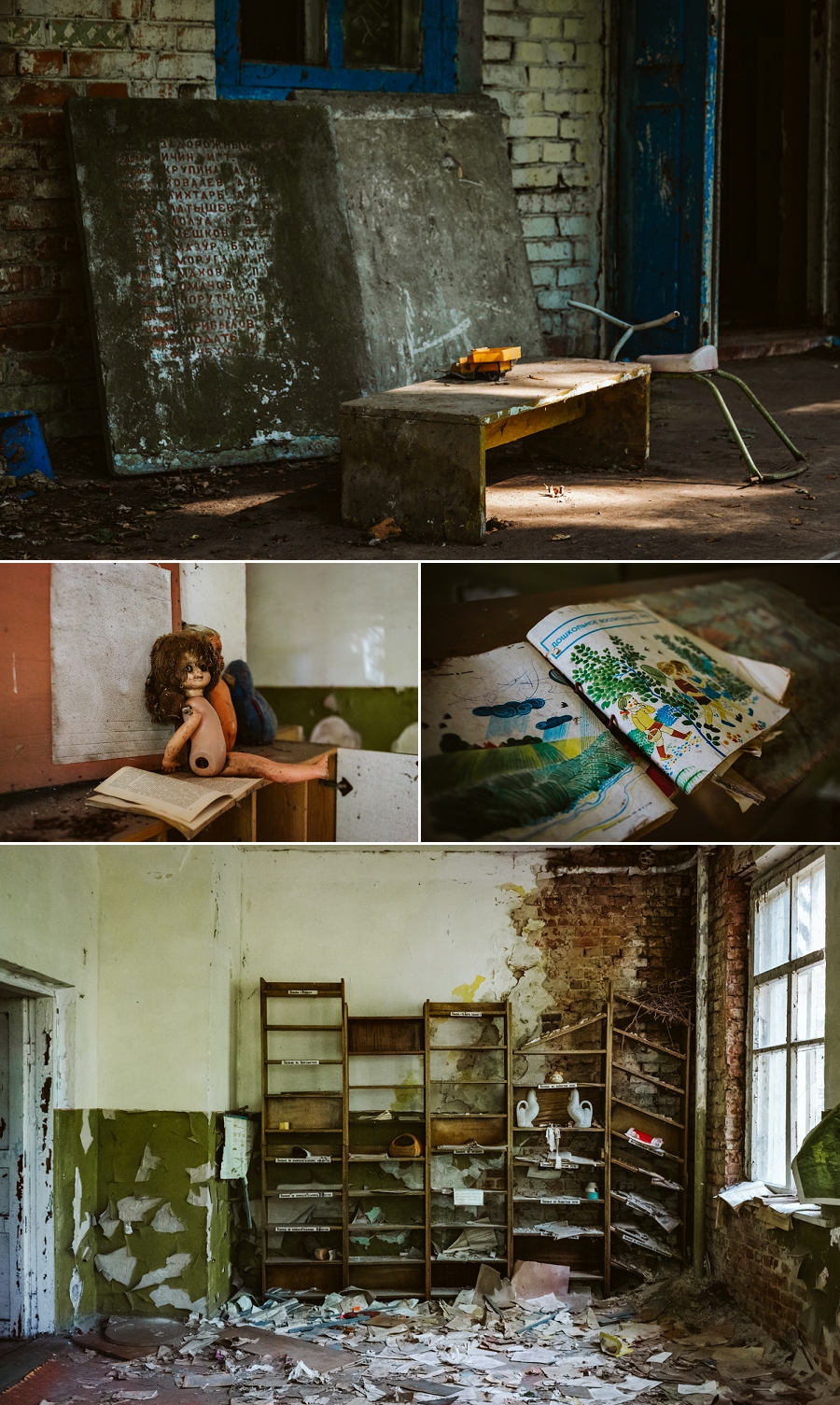 kopachi kindergarten near chernobyl
