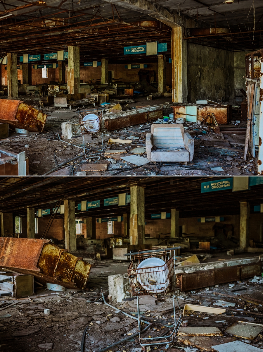 abandoned supermarket
