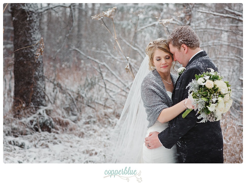 Saskatchewan winter wedding blizzard