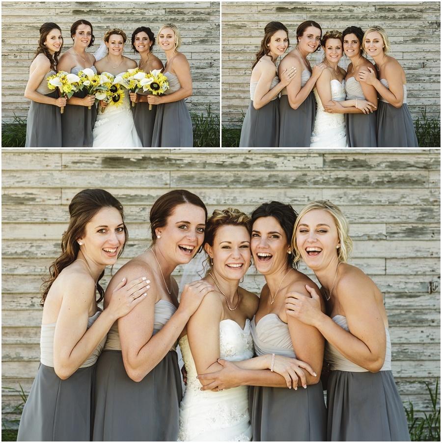 country wedding bridesmaids