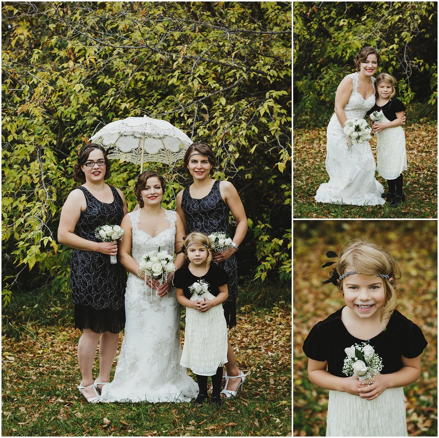 farm wedding bridesmaids