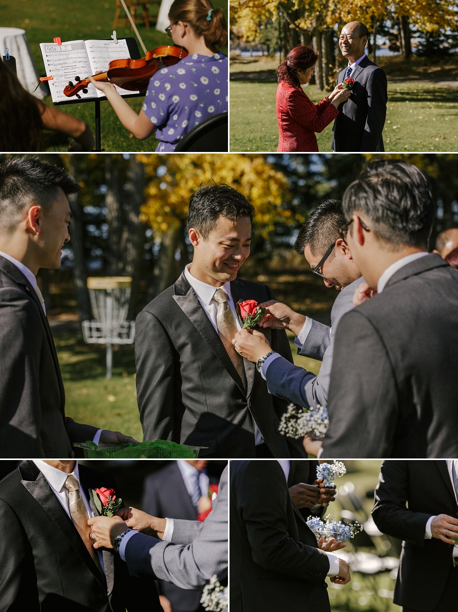 wedding ceremony waskesiu