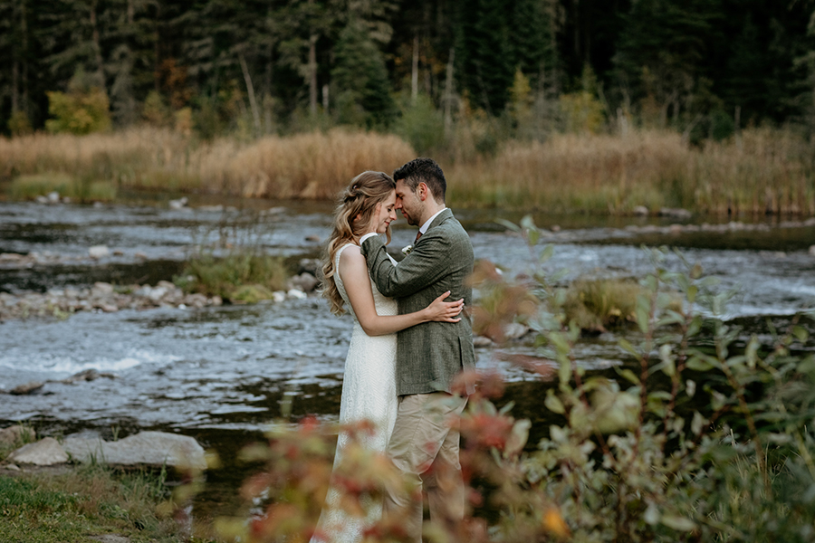 Wedding in Waskesiu | Saskatchewan Wedding | Lindsay & Michael