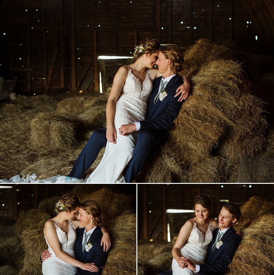 rural saskatchewan barn wedding photography