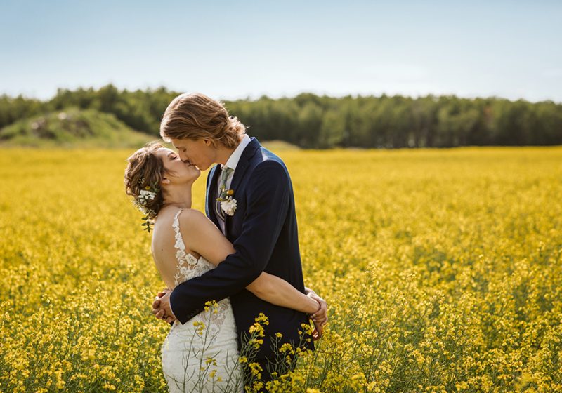 Rural Saskatchewan Wedding | Marysburg Church | Haley & Garret