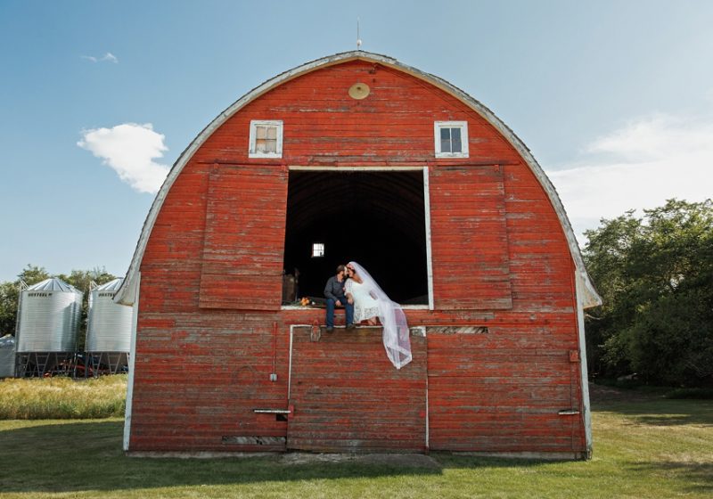 Saskatchewan Family Farm Wedding | Amanda and Ty