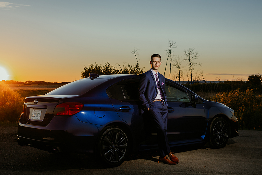 graduation pictures with cars in saskatoon