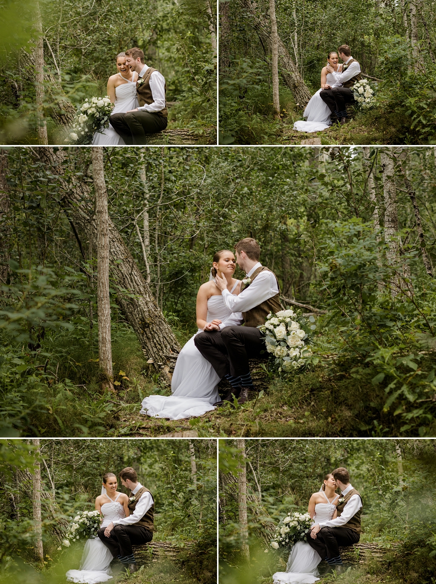 forest elopement at emma lake