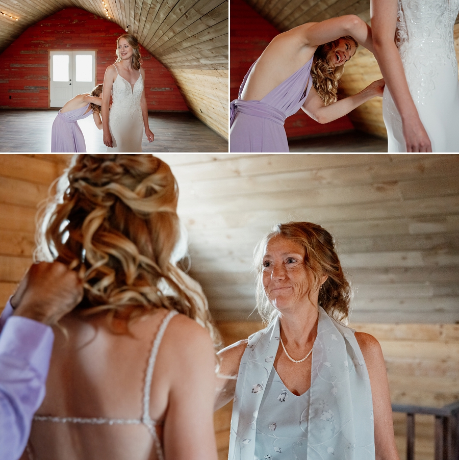 saskatoon bride getting ready