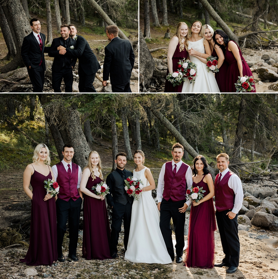 waskesiu wedding photo locations
