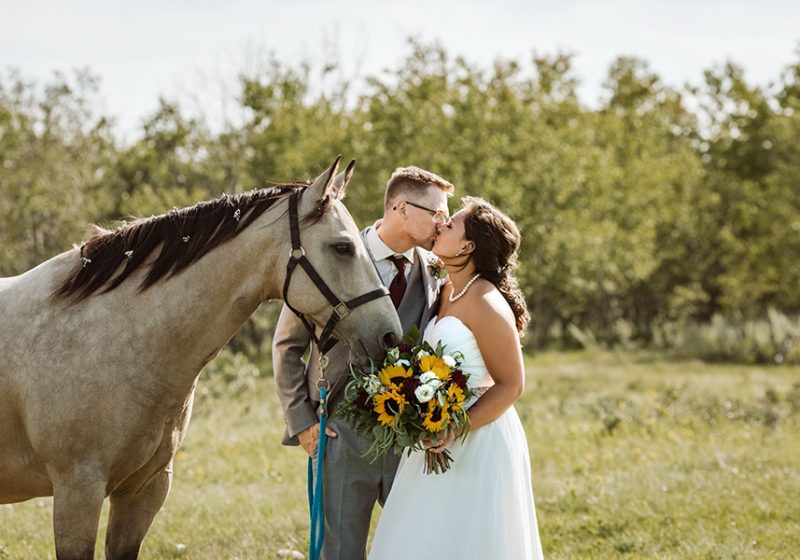 OK Corral Wedding | Martensville Wedding | Samantha & Curtis
