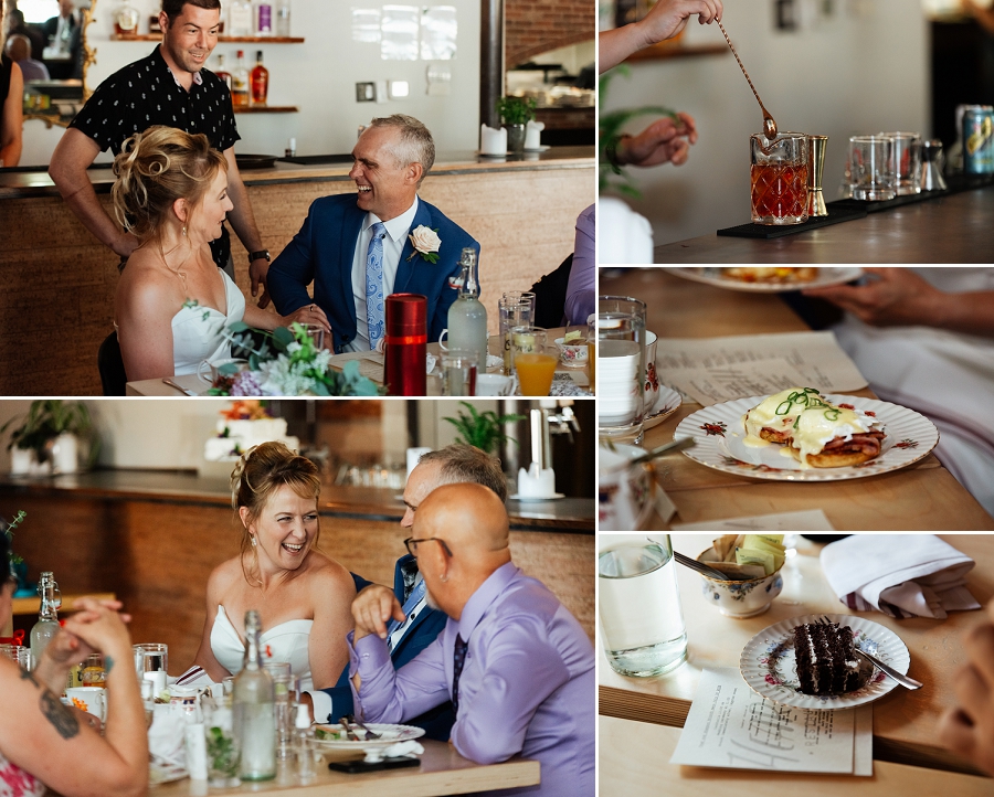 brunch wedding at hearth restaurant in saskatoon
