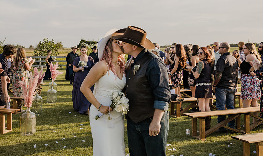 wedding at guenther farms